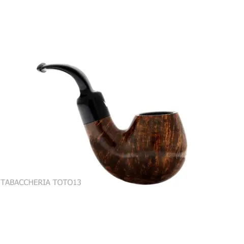 Fiamma di Re Bent billiard in radica lucida 1 corona - Pipe