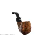 Fiamma di Re Bent billiard in radica lucida 1 corona - Pipe