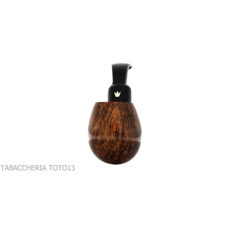 Fiamma di Re Pipa de billar doblada en brillante briar 1 corona - Pipas de Tabaco