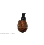 Fiamma di Re Bent billiard in radica lucida 1 corona - Pipe