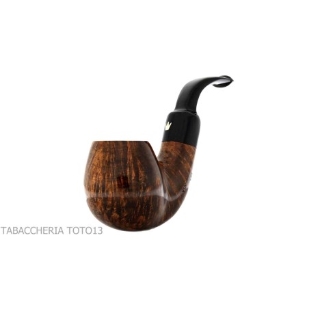 Fiamma di Re Pipa de billar doblada en brillante briar 1 corona - Pipas de Tabaco