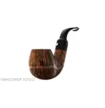 Fiamma di Re Bent billiard in radica lucida 1 corona - Pipe