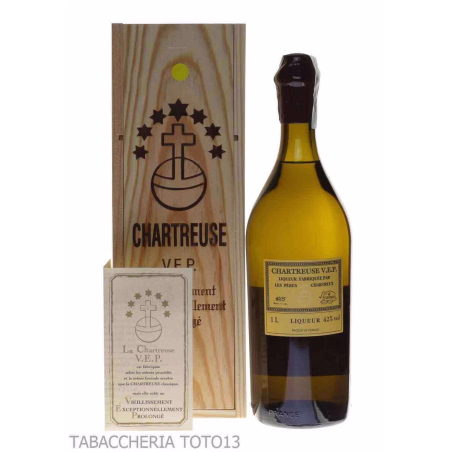 Chartreuse V.E.P. jaune Vol.42% Cl.100 - Spiritueux - Fleurs