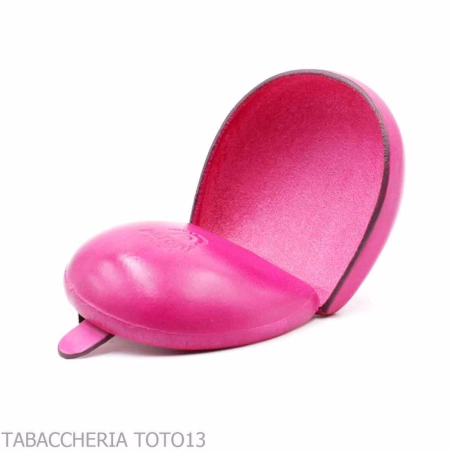 Porte-monnaie en cuir florentin coloré appelé talon - Cadeaux - Cuir florentin