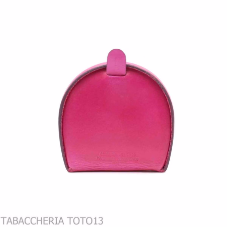 Porte-monnaie en cuir florentin coloré appelé talon - Cadeaux - Cuir florentin