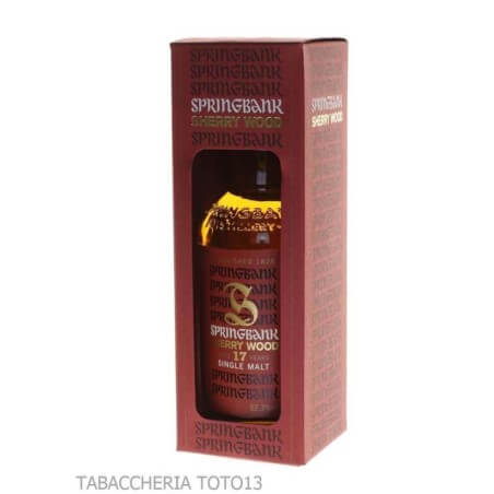 Springbank Sherrywood 17 Years Old Vol.52,3% Cl.70 Springbank Distillery Whisky