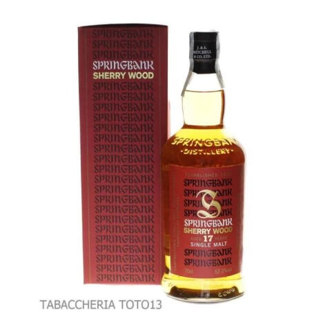 Springbank Sherrywood 17 Years Old Vol.52,3% Cl.70 Springbank Distillery Whisky Whisky
