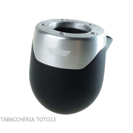 Bentley Steel Work media pipa de billar negro doblado - Bentley