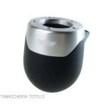 Bentley Steel Work media pipa de billar negro doblado - Bentley