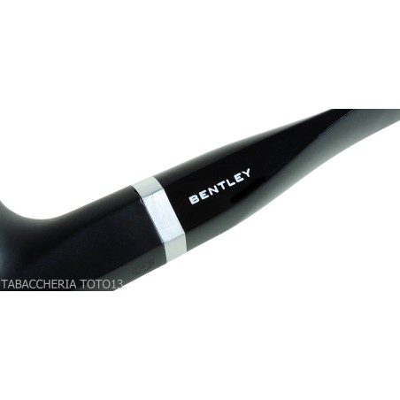 Bentley Steel Work media pipa de billar negro doblado - Bentley
