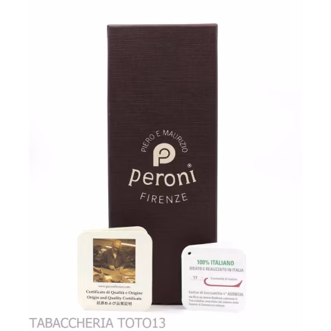 Glatte Zigarrentasche aus dunkelbraunem Florentiner Leder - Taschenetuis für lange Toscano