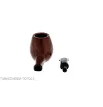 Viprati freeform radica, bocchino curvo - Pipe