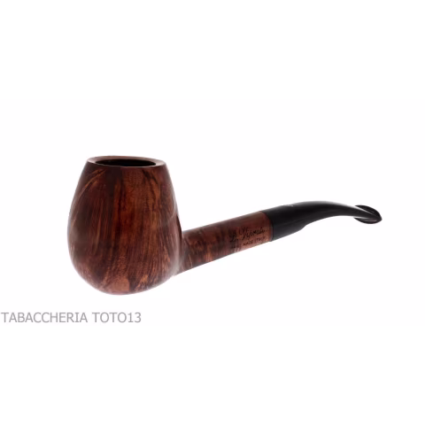 Viprati freeform briar pipe, curved mouthpiece - Tobacco Pipes - Natural root
