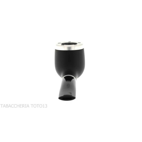 Pipe billard droit noir Bentley Steel Work - Pipe Pour le Tabac - Racine naturelle