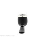 Bentley Steel Work gerade schwarze Billardpfeife - Tabakpfeifen