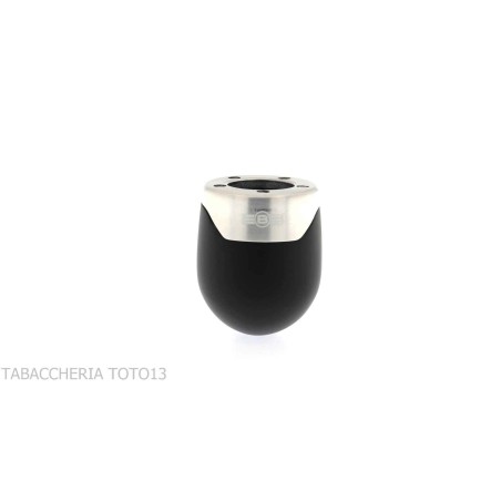 Pipe billard droit noir Bentley Steel Work - Pipe Pour le Tabac - Racine naturelle