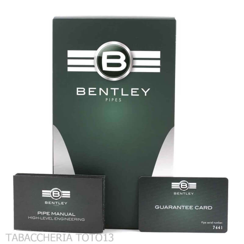 Bentley Steel Work straight black billiard pipe - Bentley Pipes