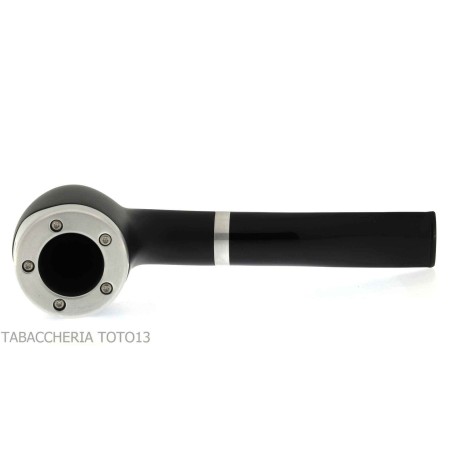 Bentley Steel Work Half bent black billiard pipe - Bentley - Natural root