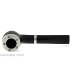 Bentley Steel Work media pipa de billar negro doblado - Bentley