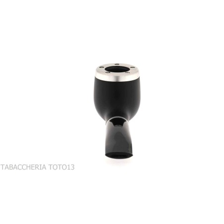 Bentley Steel Work media pipa de billar negro doblado - Bentley