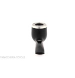 Bentley Steel Work media pipa de billar negro doblado - Bentley