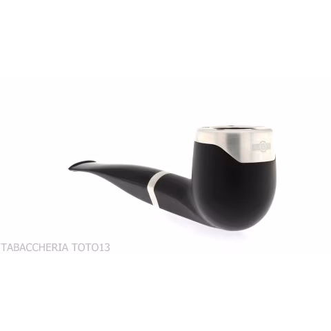 Bentley Steel Work Half bent black billiard pipe - Bentley - Natural root