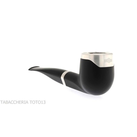 Bentley Steel Work media pipa de billar negro doblado - Bentley