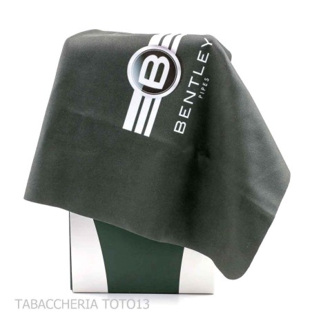 Bentley Steel Work media pipa de billar negro doblado - Bentley