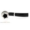 Pipe Bentley coudé billard noir brillant en cours d'exécution - Bentley Pipes