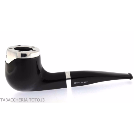 Bentley half bent pipe Racing black glossy - Bentley - Natural root