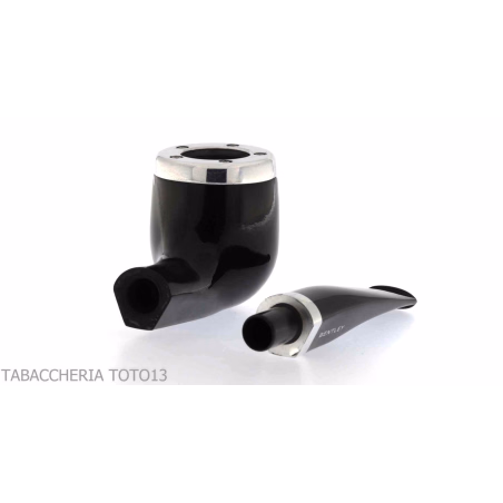 Bentley half bent pipe Racing black glossy - Bentley - Natural root