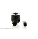Bentley half bent pipe Racing black glossy - Bentley - Natural root