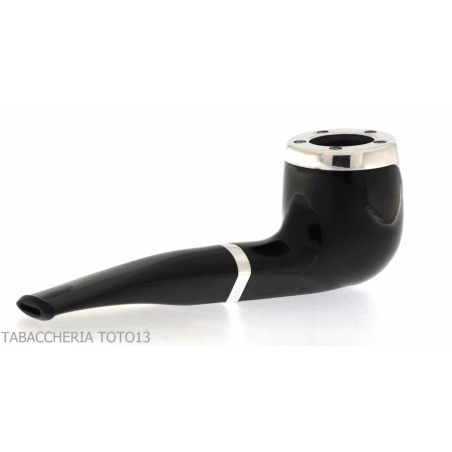 Bentley half bent pipe Racing black glossy - Bentley - Natural root