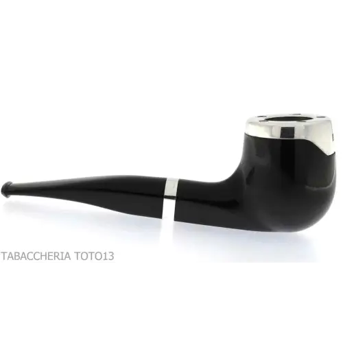 Bentley half bent pipe Racing black glossy - Bentley - Natural root