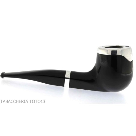 Bentley pipe billard demi-courbe noir brillant - Bentley - Racine naturelle