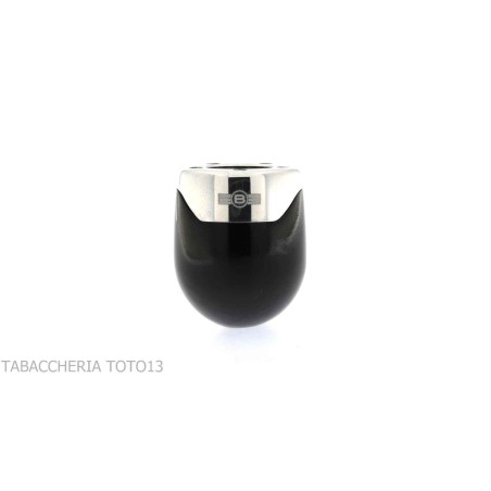 Bentley pipe billard demi-courbe noir brillant - Bentley - Racine naturelle