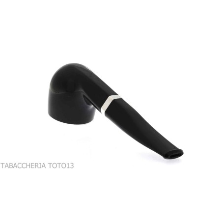 Bentley pipe billard demi-courbe noir brillant - Bentley - Racine naturelle