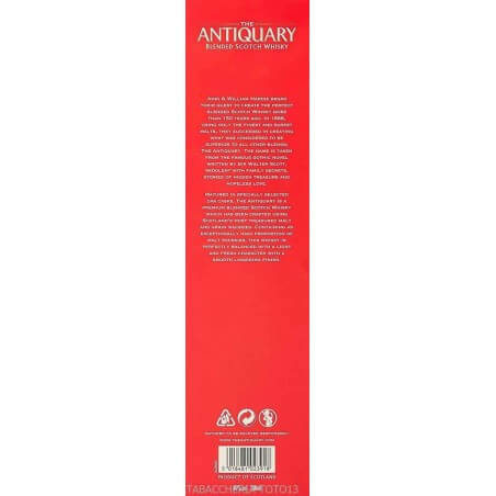 The Antiquary blended scotch whisky the finest Vol.40% Cl.70 The Antiquary Scotch whisky Whisky