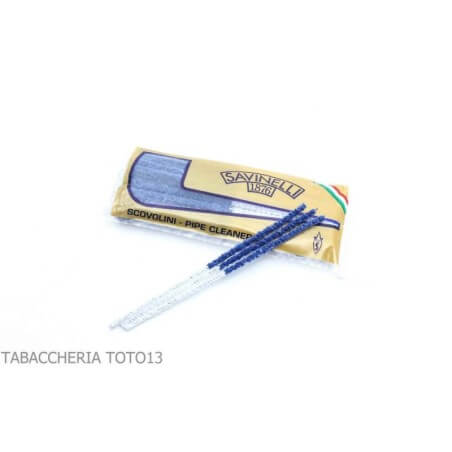 Savinelli conical abrasive and smooth duplex pipe cleaners, pack of 3 packs - Savinelli