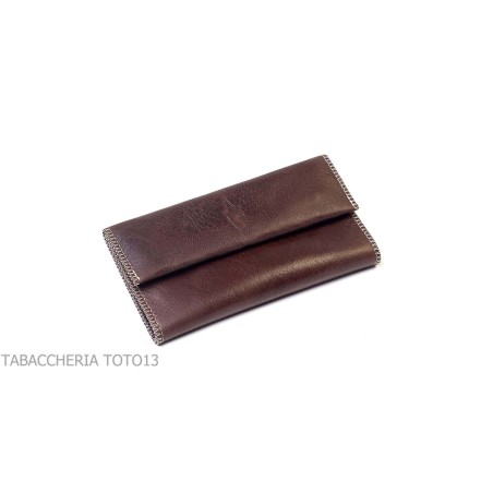 Sac rouleau port tabac en cuir pour les cigarettes par Savinelli - Accessoires Pour Cigarettes et Rolling
