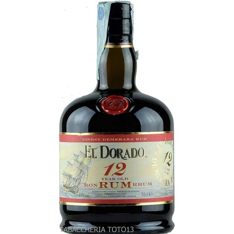 El Dorado 12 Y.O. Demerara Vol.40% Cl.70 - Demerara Distillers