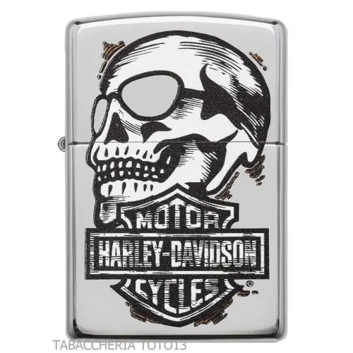 Zippo Harley Davidson skull - Accendini