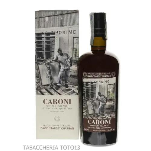 Caroni Employees David “Sarge” Charran 1996 Vol.66,5% Cl.70 - Destilliert