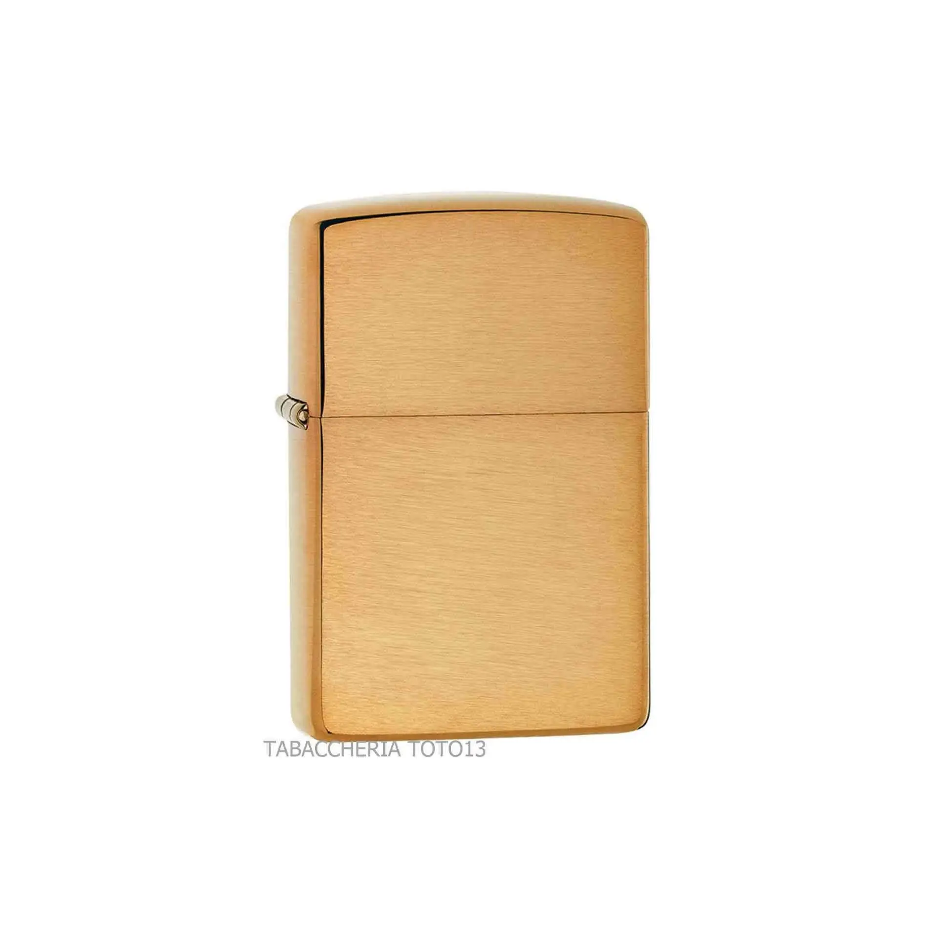 Zippo Classic Latón oro en latón satinado - Encendedores Zippo
