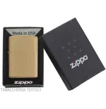 Zippo Classic Latón oro en latón satinado - Encendedores Zippo