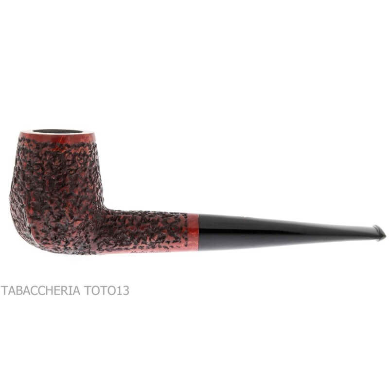 Mastro Geppetto Panel Billiard dritta in radica rusticata - Mastro Geppetto Pipe