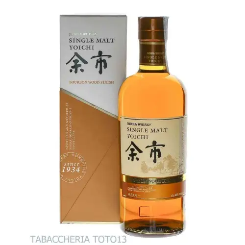 Nikka Yoichi No Age Bourbon wood Finish Vol.46% Cl.70 - Licores