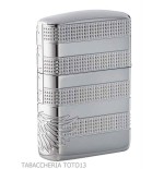 Diseño patriótico de armadura Zippo con águila y estrellas - Alumbradores