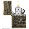 Zippo Armor dans la table de gravure en laiton antique Ouija Zippo Briquets Zippo