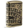 Zippo Armor dans la table de gravure en laiton antique Ouija Zippo Briquets Zippo